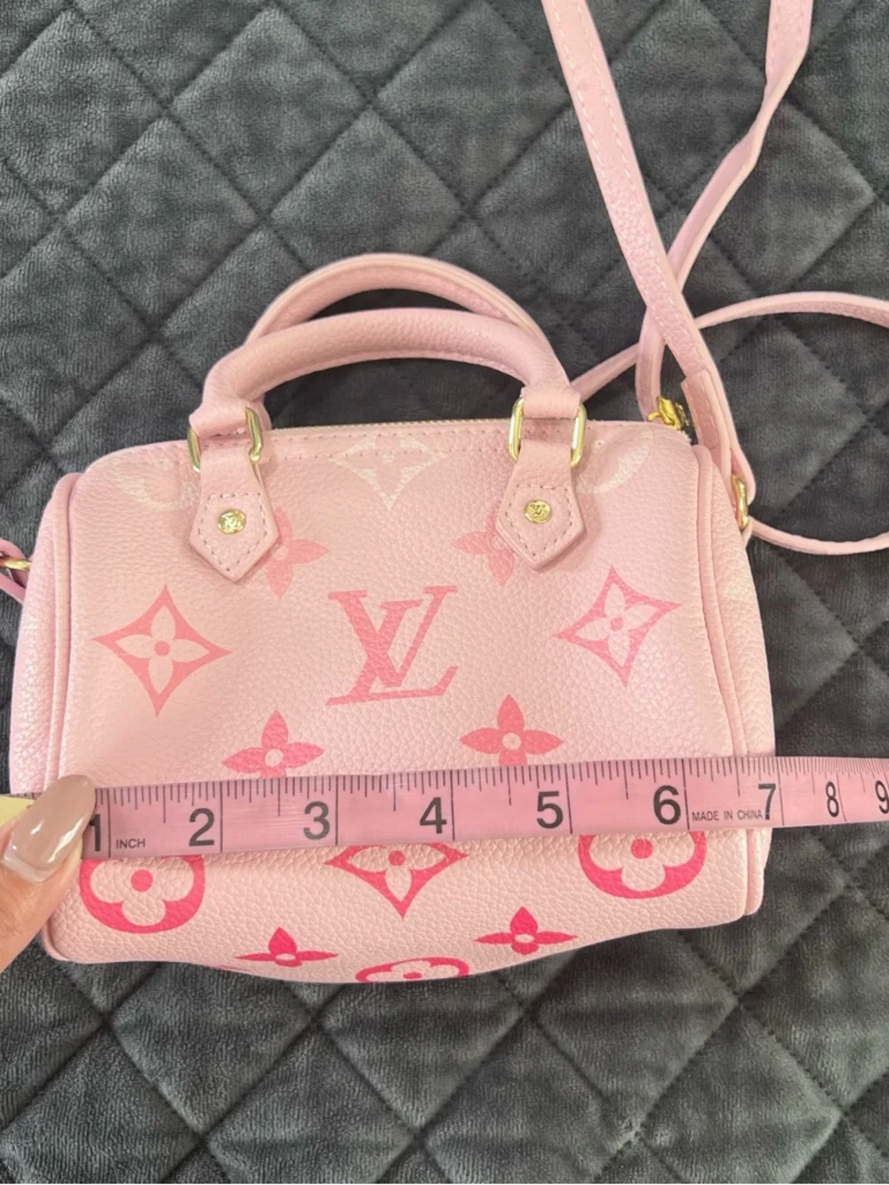 LV mini purse bag crossbody pink - Picture 7 of 11
